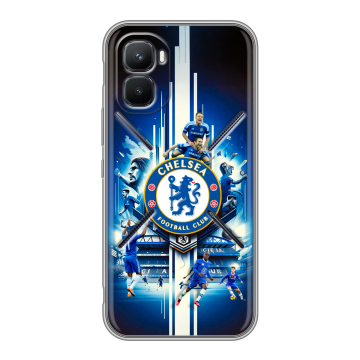 Силиконовый чехол на Infinix GT 50 Pro с принтом Chelsea Челси