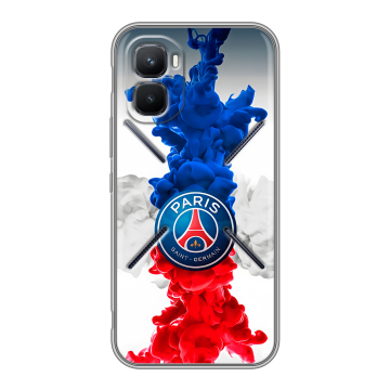 Силиконовый чехол на Infinix GT 50 Pro с принтом PSG ПСЖ