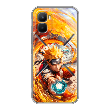 Силиконовый чехол на Infinix GT 50 Pro с принтом Аниме Наруто Naruto