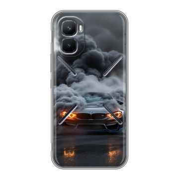 Силиконовый чехол на Infinix GT 50 Pro с принтом BMW БМВ Силиконовый чехол на Infinix GT 50 Pro с принтом BMW БМВ