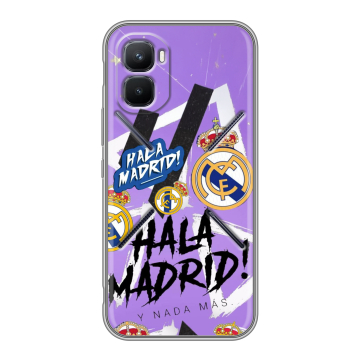 Силиконовый чехол на Infinix GT 50 Pro с принтом Real Madrid Реал Мадрид