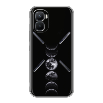 Силиконовый чехол на Infinix GT 50 Pro с принтом женский