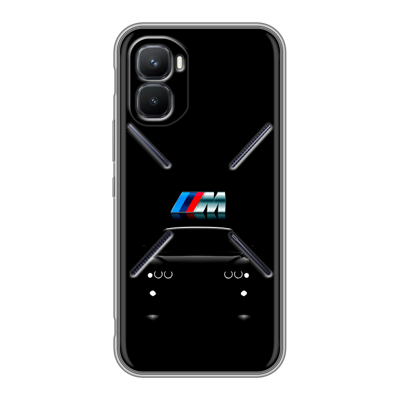 Силиконовый чехол на Infinix GT 50 Pro с принтом БМВ BMW Силиконовый чехол на Infinix GT 50 Pro с принтом БМВ BMW