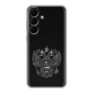 Силиконовый чехол на Samsung Galaxy S26 FE с принтом Герб России Силиконовый чехол на Samsung Galaxy S26 FE с принтом Герб России