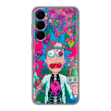 Силиконовый чехол на Samsung Galaxy S26 FE с принтом Рик и Морти Rick Morty Силиконовый чехол на Samsung Galaxy S26 FE с принтом Рик и Морти Rick Morty