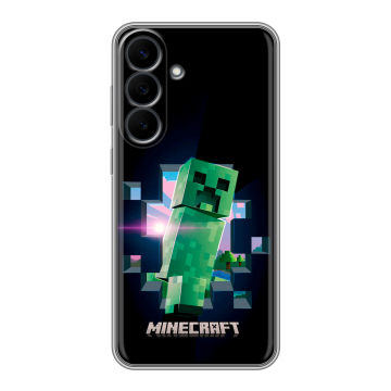 Силиконовый чехол на Samsung Galaxy S26 FE с принтом Майнкрафт Minecraft Силиконовый чехол на Samsung Galaxy S26 FE с принтом Майнкрафт Minecraft