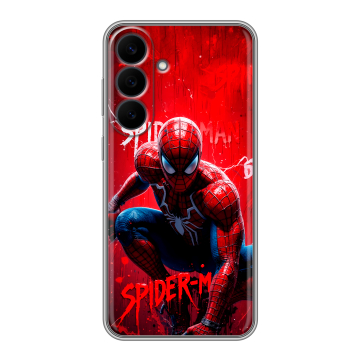 Силиконовый чехол на Samsung Galaxy S26 FE с принтом Spiderman Человек паук Силиконовый чехол на Samsung Galaxy S26 FE с принтом Spiderman Человек паук