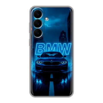 Силиконовый чехол на Samsung Galaxy S26 FE с принтом BMW БМВ Силиконовый чехол на Samsung Galaxy S26 FE с принтом BMW БМВ