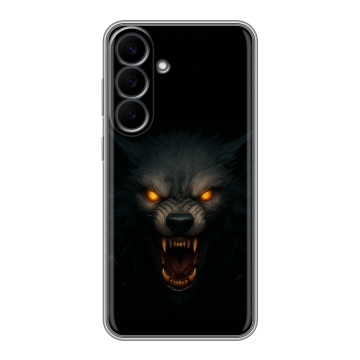 Силиконовый чехол на Samsung Galaxy S26 FE с принтом Волк