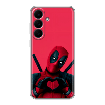 Силиконовый чехол на Samsung Galaxy S26 FE с принтом Дедпул Deadpool Силиконовый чехол на Samsung Galaxy S26 FE с принтом Дедпул Deadpool