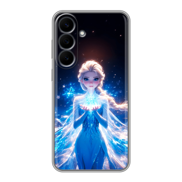 Силиконовый чехол на Samsung Galaxy S26 FE с принтом Холодное сердце Frozen Силиконовый чехол на Samsung Galaxy S26 FE с принтом Холодное сердце Frozen