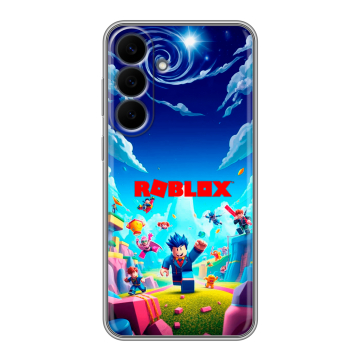 Силиконовый чехол на Samsung Galaxy S26 FE с принтом Roblox Роблокс Силиконовый чехол на Samsung Galaxy S26 FE с принтом Roblox Роблокс