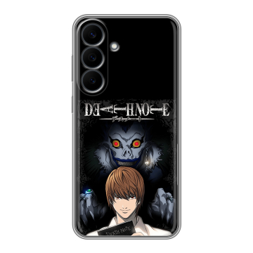 Силиконовый чехол на Samsung Galaxy S26 FE с принтом Death note Тетрадь смерти
