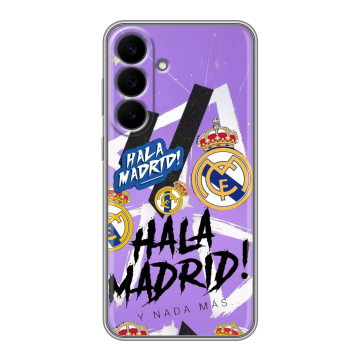 Силиконовый чехол на Samsung Galaxy S26 FE с принтом Real Madrid Реал Мадрид Силиконовый чехол на Samsung Galaxy S26 FE с принтом Real Madrid Реал Мадрид