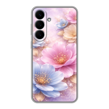 Силиконовый чехол на Samsung Galaxy S26 FE с принтом женский
