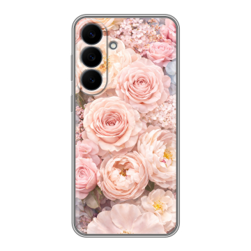 Силиконовый чехол на Samsung Galaxy S26 FE с принтом женский