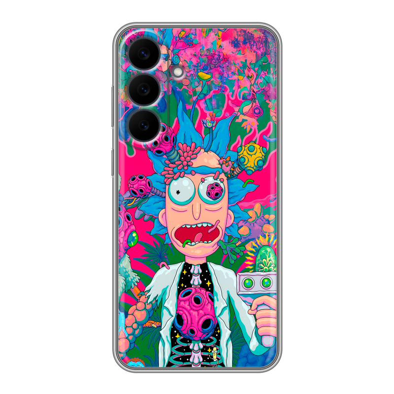 Силиконовый чехол на Samsung Galaxy S26 FE с принтом Рик и Морти Rick Morty Силиконовый чехол на Samsung Galaxy S26 FE с принтом Рик и Морти Rick Morty