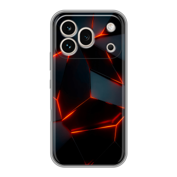 Силиконовый чехол на Honor 600 Pro с принтом Яркие абстракции Силиконовый чехол на Honor 600 Pro с принтом Яркие абстракции