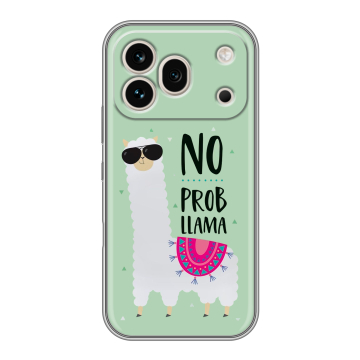 Силиконовый чехол на Honor 600 Pro с принтом Лама Силиконовый чехол на Honor 600 Pro с принтом Лама