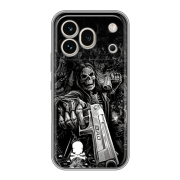Силиконовый чехол на Honor 600 Pro с принтом Скелет Силиконовый чехол на Honor 600 Pro с принтом Скелет
