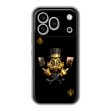 Силиконовый чехол на Honor 600 Pro с принтом Золотой скрудж макдак