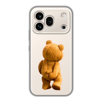 Силиконовый чехол на Honor 600 Pro с принтом Медведь