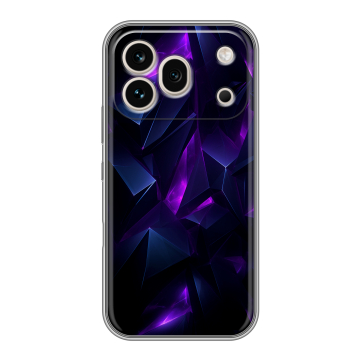 Силиконовый чехол на Honor 600 Pro с принтом Абстракиция