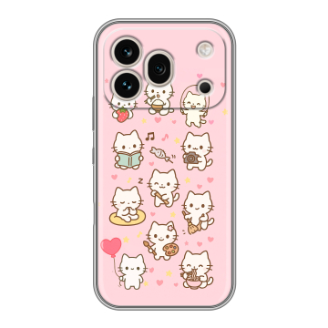 Силиконовый чехол на Honor 600 Pro с принтом Hello Kitty Хелоу Кити