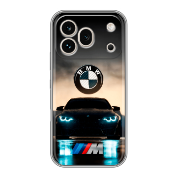 Силиконовый чехол на Honor 600 Pro с принтом БМВ BMW