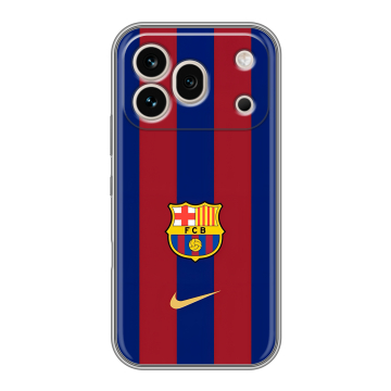 Силиконовый чехол на Honor 600 Pro с принтом Барселона Barcelona