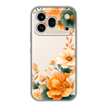 Силиконовый чехол на Honor 600 Pro с принтом Цветы принт