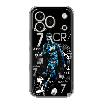 Силиконовый чехол на Honor 600 Pro с принтом Реал Роналдо