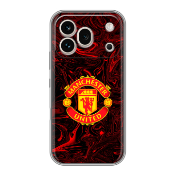 Силиконовый чехол на Honor 600 Pro с принтом Manchester United