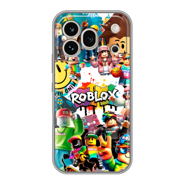 Силиконовый чехол на Honor 600 Pro с принтом Roblox Роблокс