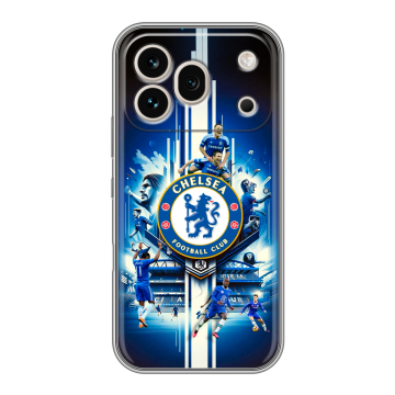Силиконовый чехол на Honor 600 Pro с принтом Chelsea Челси