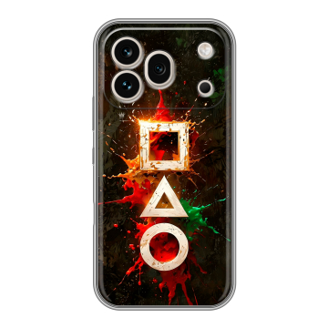 Силиконовый чехол на Honor 600 Pro с принтом Squid Game Игра кальмара