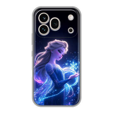 Силиконовый чехол на Honor 600 Pro с принтом Холодное сердце Frozen