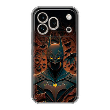 Силиконовый чехол на Honor 600 Pro с принтом Batman Бэтмен