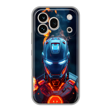 Силиконовый чехол на Honor 600 Pro с принтом IronMan Железный человек Силиконовый чехол на Honor 600 Pro с принтом IronMan Железный человек