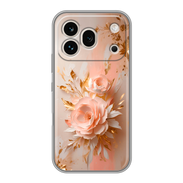 Силиконовый чехол на Honor 600 Pro с принтом женский