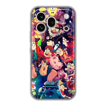 Силиконовый чехол на Honor 600 Pro с принтом Gravity Falls Гравити Фолз