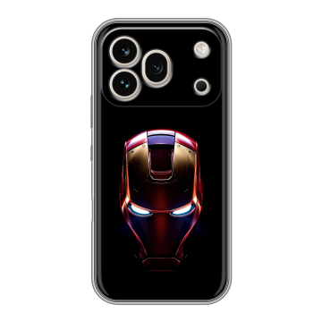 Силиконовый чехол на Honor 600 Pro с принтом IronMan Железный человек