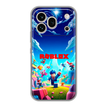 Силиконовый чехол на Honor 600 Pro с принтом Roblox Роблокс Силиконовый чехол на Honor 600 Pro с принтом Roblox Роблокс