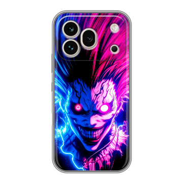 Силиконовый чехол на Honor 600 Pro с принтом Death note Тетрадь смерти