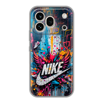 Силиконовый чехол на Honor 600 Pro с принтом Nike Найк Силиконовый чехол на Honor 600 Pro с принтом Nike Найк