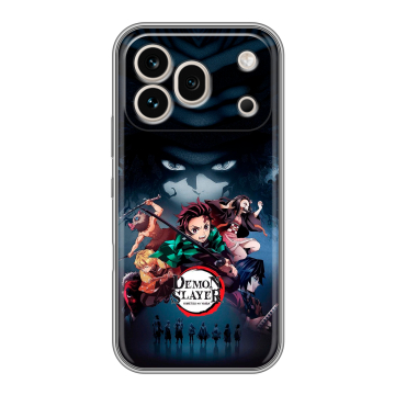 Силиконовый чехол на Honor 600 Pro с принтом Demon Slayer Клинок рассекающий демонов Силиконовый чехол на Honor 600 Pro с принтом Demon Slayer Клинок рассекающий демонов