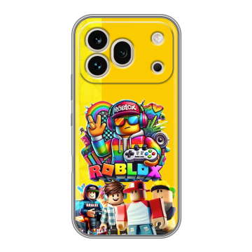 Силиконовый чехол на Honor 600 Pro с принтом Roblox Роблокс Силиконовый чехол на Honor 600 Pro с принтом Roblox Роблокс