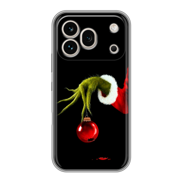 Силиконовый чехол на Honor 600 Pro с принтом Новый год Гринч Силиконовый чехол на Honor 600 Pro с принтом Новый год Гринч