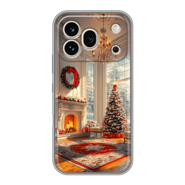 Силиконовый чехол на Honor 600 Pro с принтом Новый год Силиконовый чехол на Honor 600 Pro с принтом Новый год