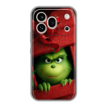 Силиконовый чехол на Honor 600 Pro с принтом Новый год